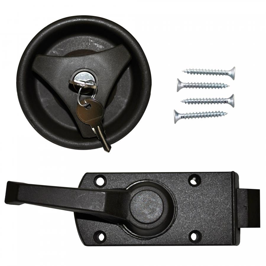 Product image 1 of the product “Türschloss, dunkelbraun dunkelbraun”