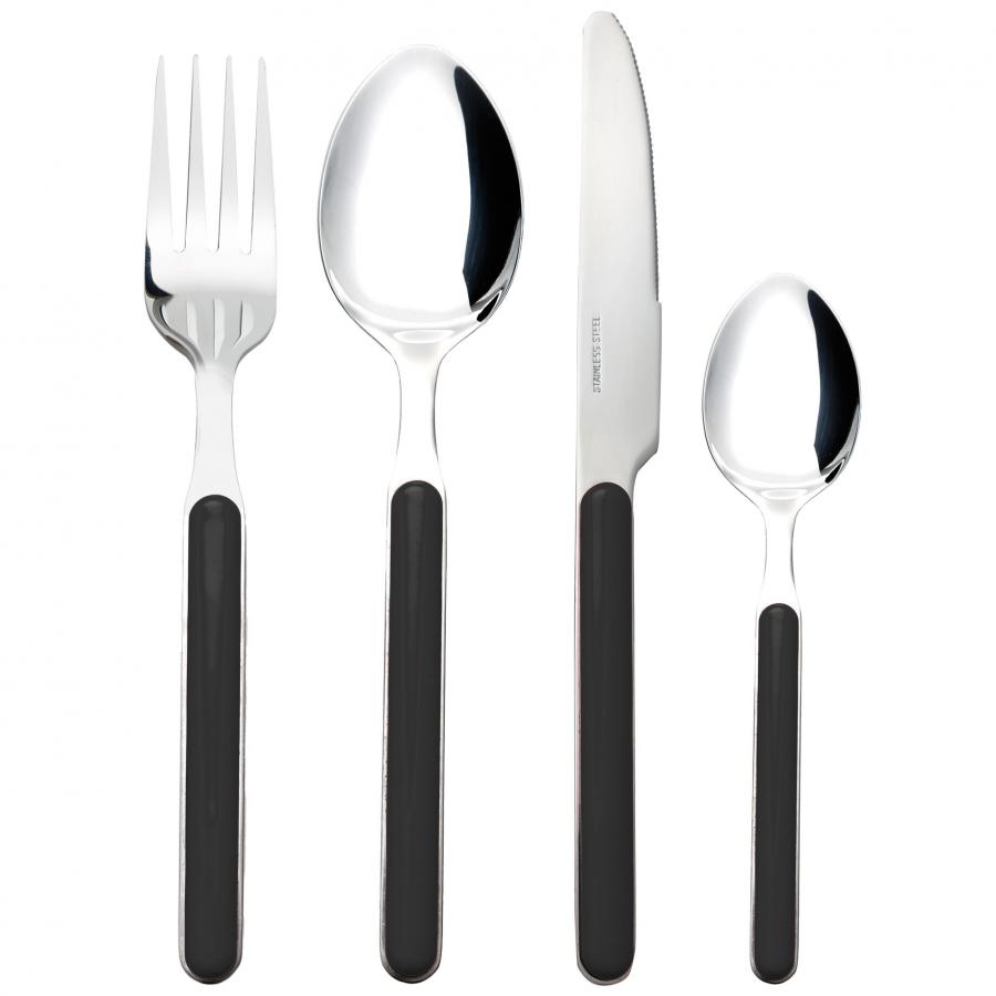 Artikelbild 1 des Artikels “Besteckset Delice, schwarz schwarz“