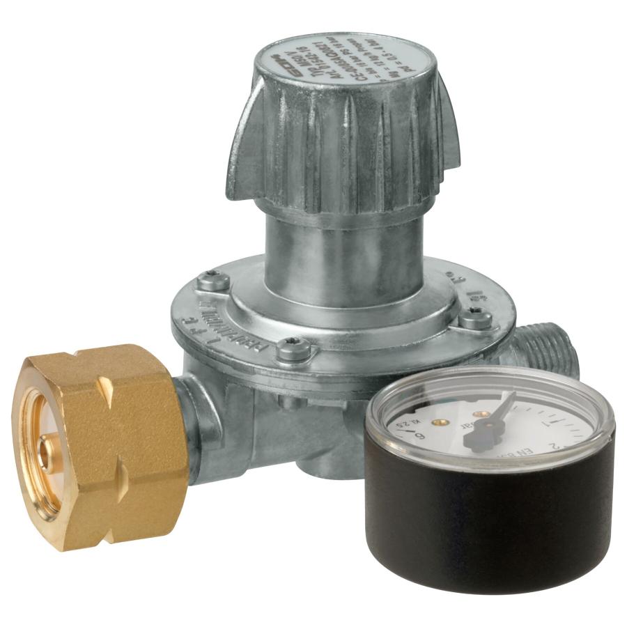 Product image 1 of the product “Gasregler M50-V, 12 kg/h, 0,5 – 4 bar Komb.A x G3/8LH-KN Man. ”
