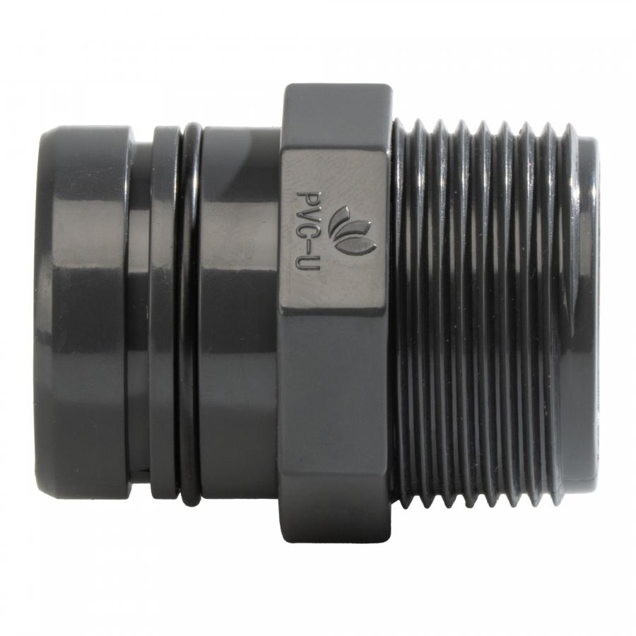 Product image 1 of the product “Gerader Rohrverbinder 40/32 (AG 1 ¼