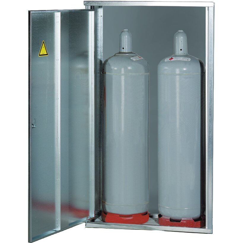 Product image 1 of the product “Gasflaschen-Schrank, Bauwagen, 2 x 33 kg ”