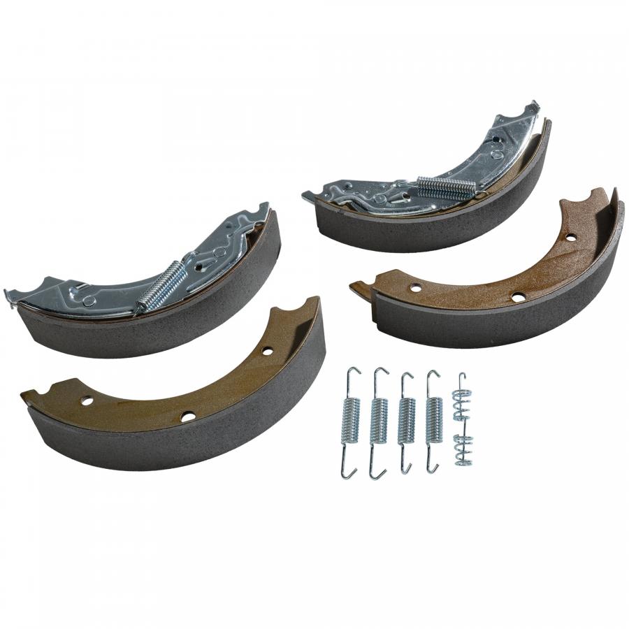 Product image 1 of the product “Bremsbackensatz passend für KNOTT Radbremse 250 x 40 ”