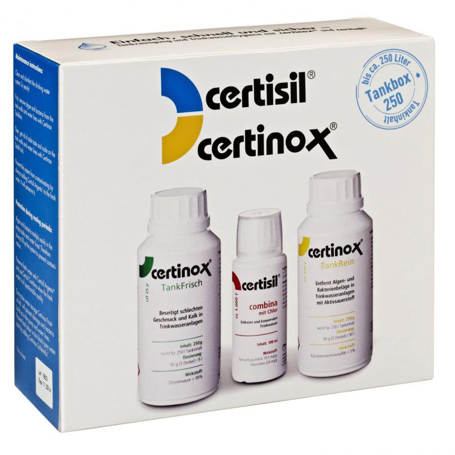 Product image 1 of the product “Komplettpaket Reinigung und Desinfektion certibox 250 Set ”