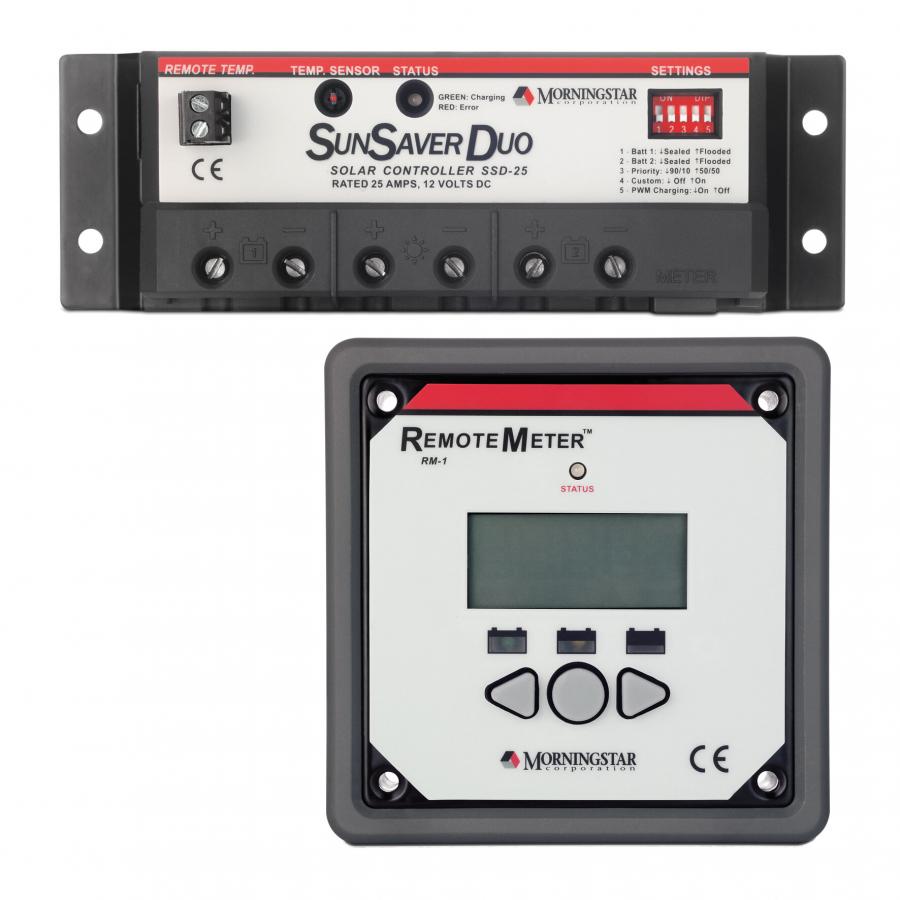 Artikelbild 1 des Artikels “Solar Laderegler PWM SunSaverDuo™ RM-1 “