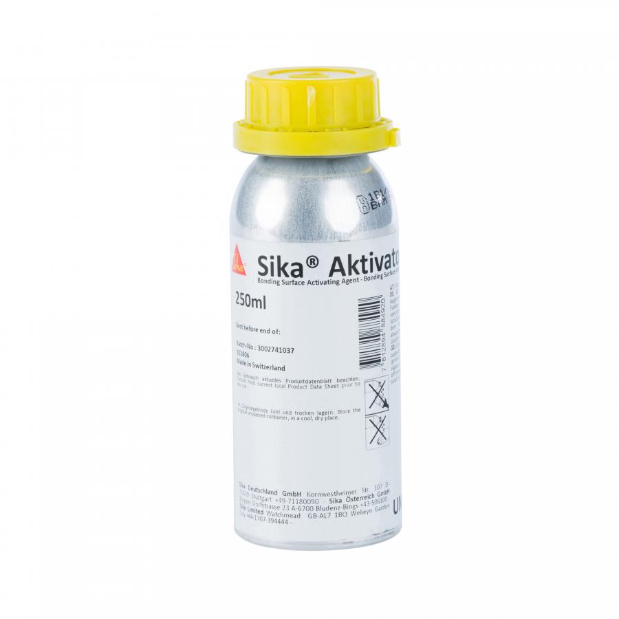 Product image 1 of the product “Sika® Aktivator-205 – Vorbehandlungsmittel für nicht poröse Untergründe ”