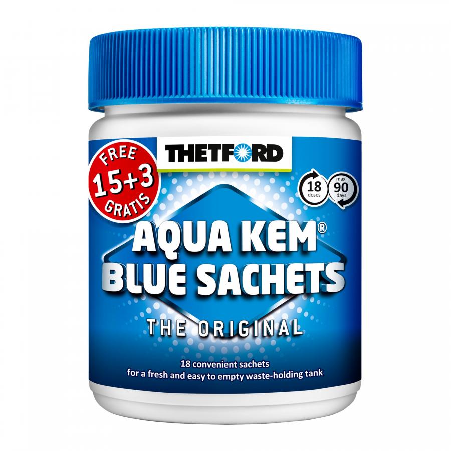 Product image 1 of the product “Toilettenzusatz Aqua Kem Sachets 15 + 3 ”