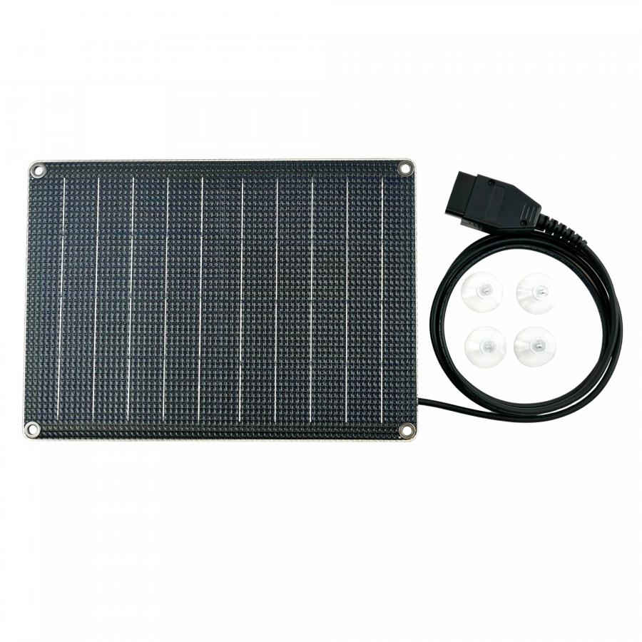 Artikelbild 1 des Artikels “Solarmodul OBD-2 Batterielader “