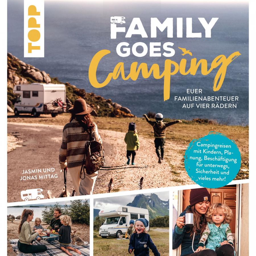 Product image 1 of the product “Reiseführer Family goes Camping. Euer Familienabenteuer auf vier Rädern ”