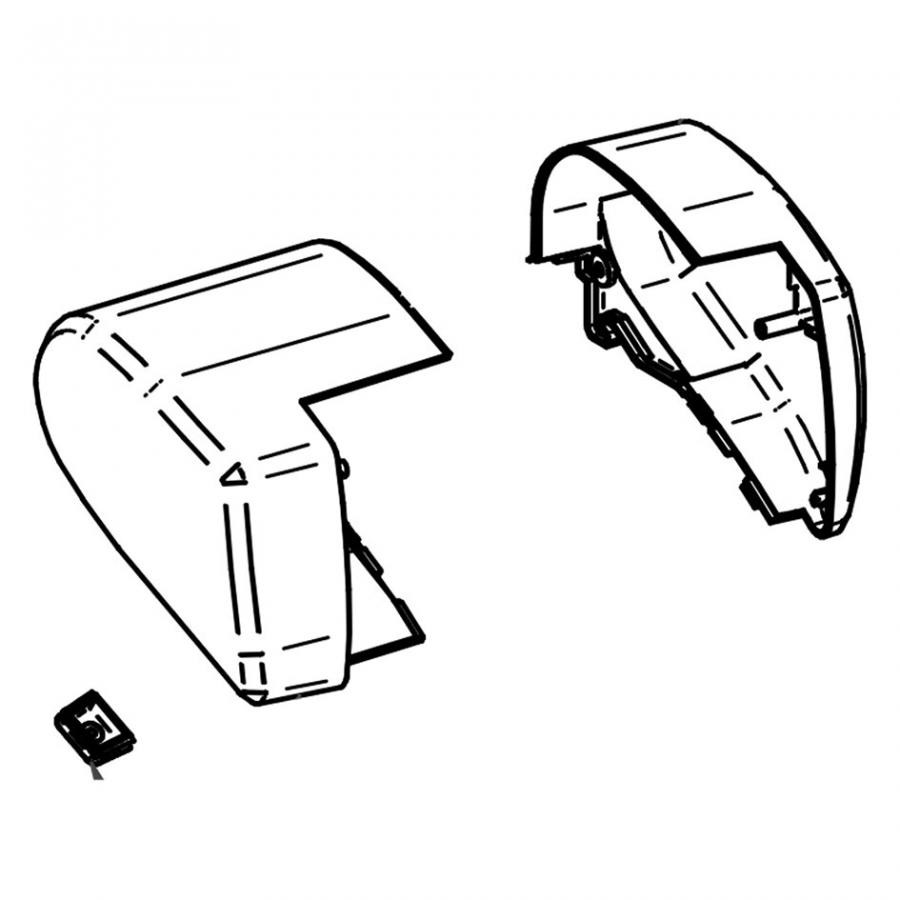 Product image 1 of the product “Endkappen Motor für TO 6300 ”