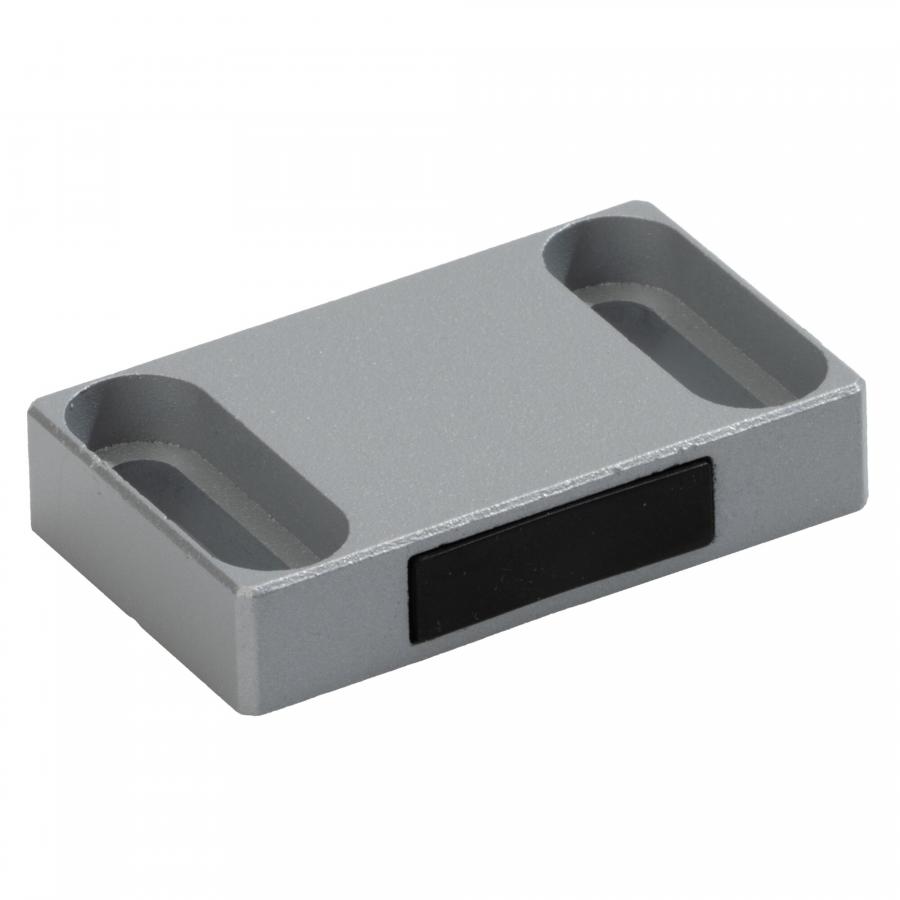 Product image 1 of the product “Magnetbeschlag zum Anschrauben, seitlich mit Langloch seitlich mit Langloch”