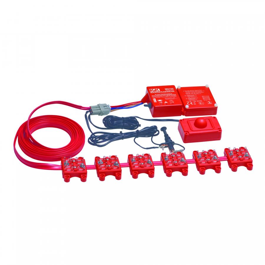 Product image 1 of the product “Marderabwehr mit Ultraschall und Hochspannung M9700 Autarkes Kombigerät ”