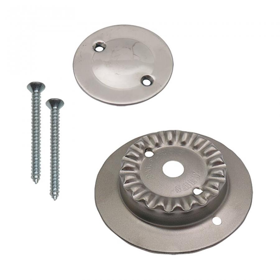 Product image 1 of the product “Kit Brennerkorpus, groß mit 1 Loch und Brennerdeckel Inox, für SMEV-Kocher, neue Modelle ”
