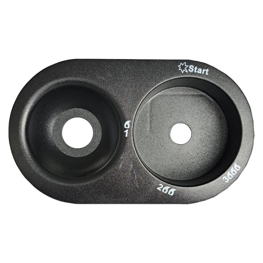 Product image 1 of the product “Bedienteilplatte Gas für Infrarotofen BC 4200 Turbo ”