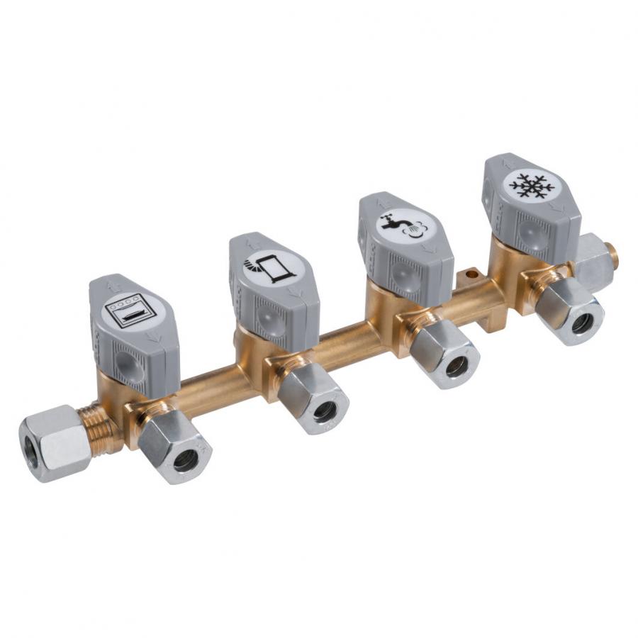 Product image 1 of the product “Verteilerblock DSV-AB4 ”