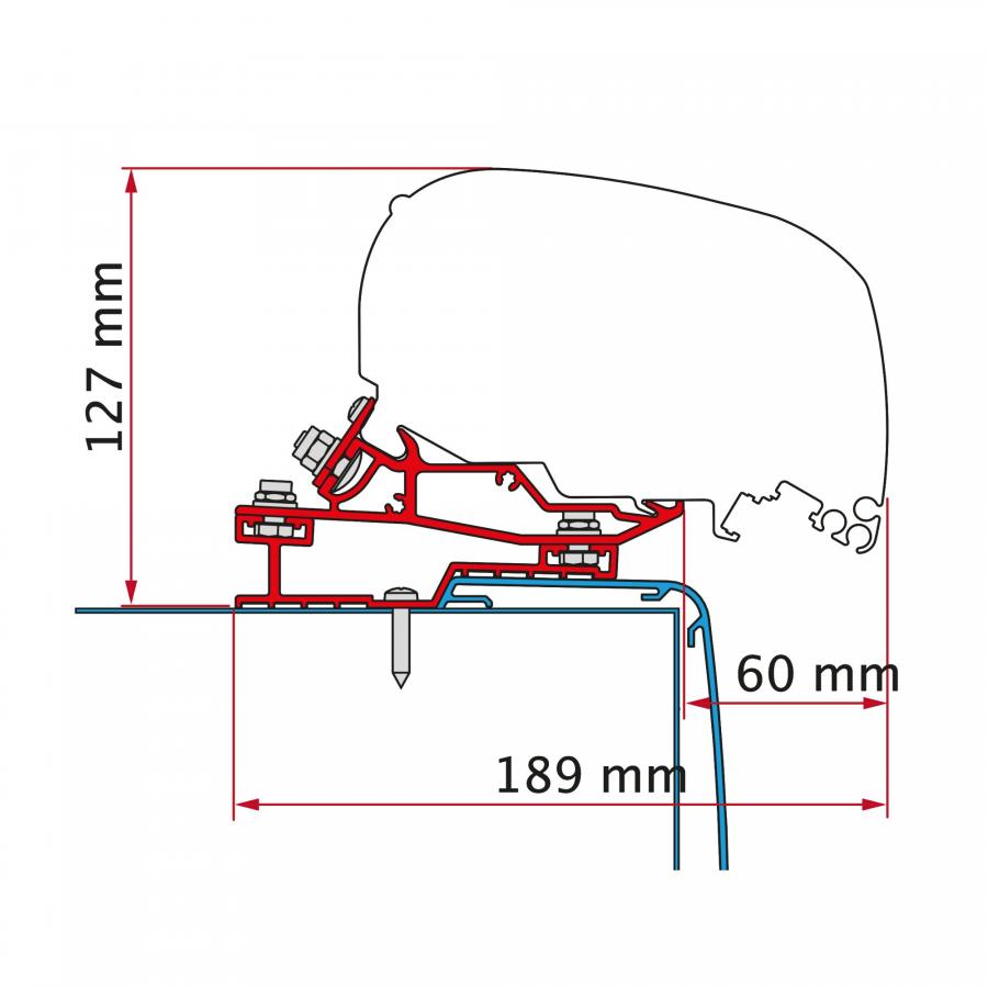 Artikelbild 1 des Artikels “Markisenadapter Rapido C Line für F80 “