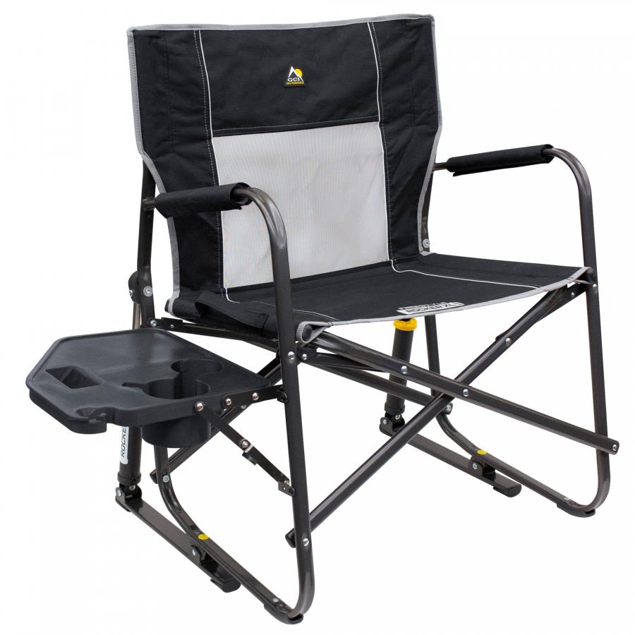 Product image 1 of the product “Camping-Schaukelstuhl Freestyle Rocker XL™ mit Tisch ”