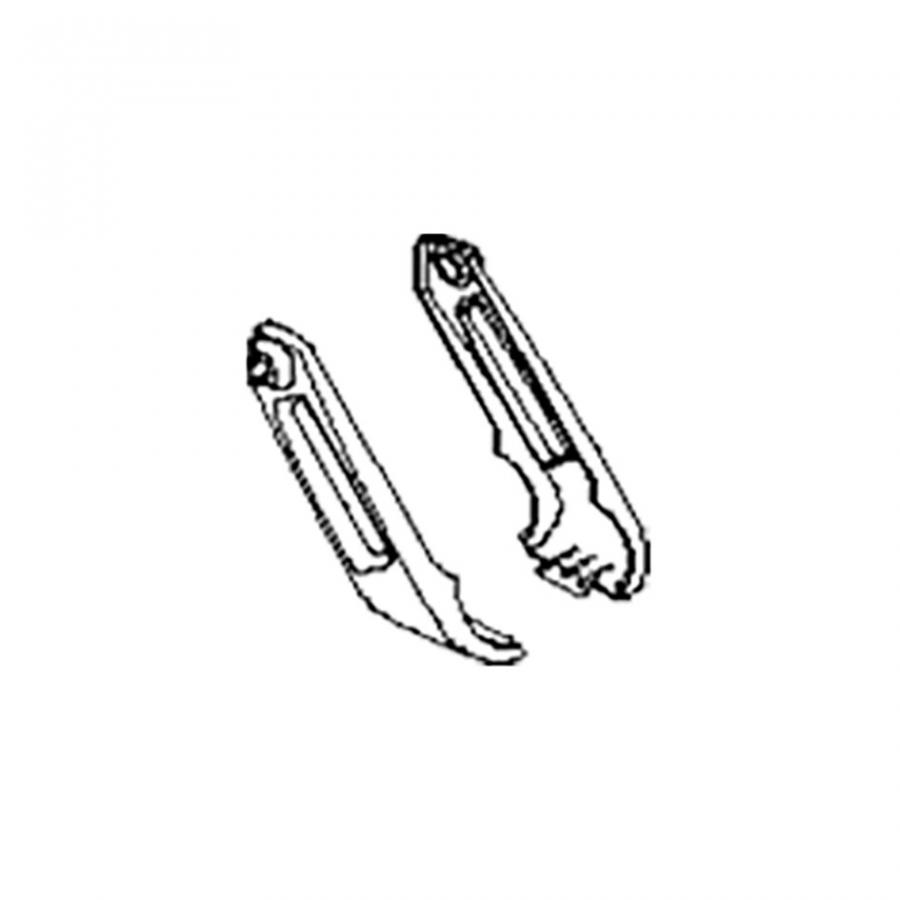 Product image 1 of the product “Satz Kappen für U-Profil-Halterung Thule Sport G2 Garage ”