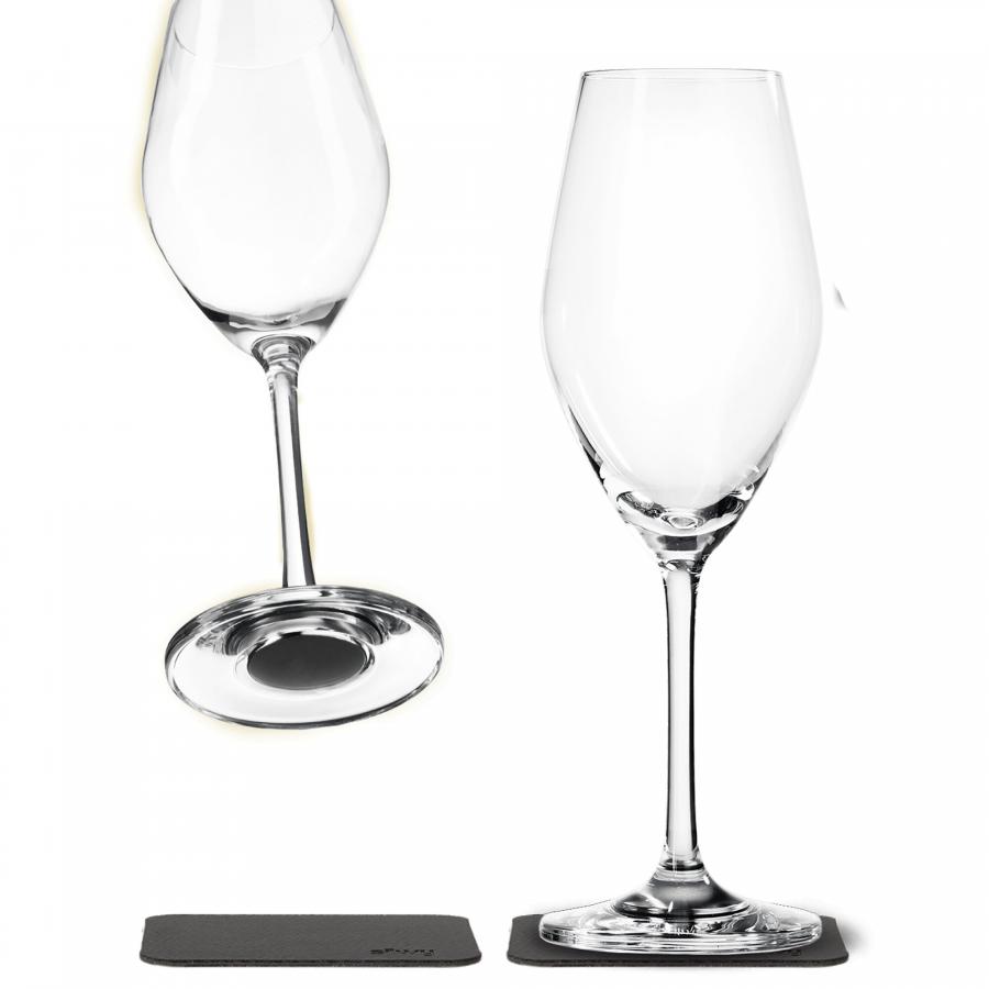 Product image 1 of the product “Magnet-Kristallgläser, Champagnerglas Champagnerglas”