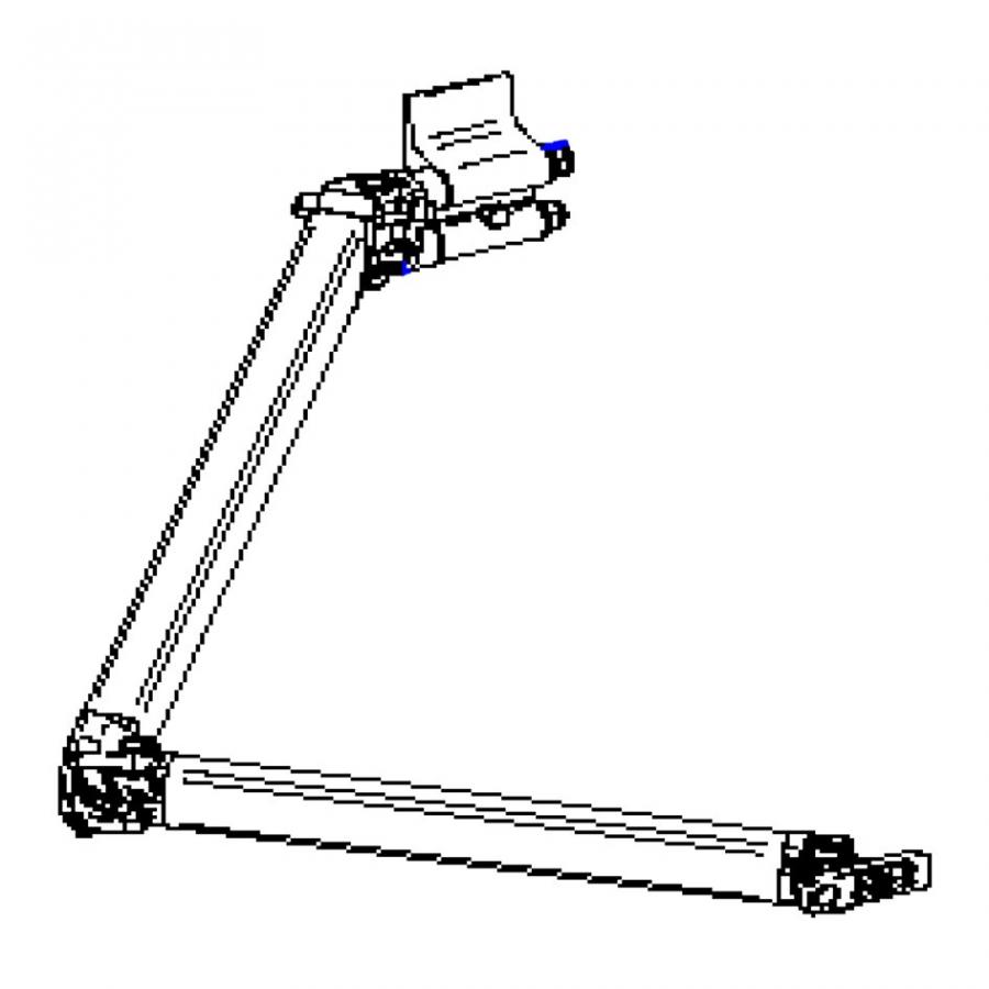 Product image 1 of the product “Gelenkarm 2 m rechts Thule 4200 / TO 4900 2,6 m ”