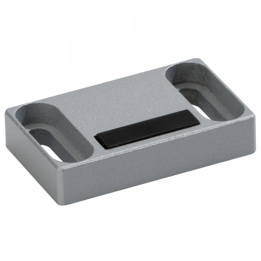 Product image 1 of the product “Magnetbeschlag zum Anschrauben, frontal mit Langloch frontal mit Langloch”