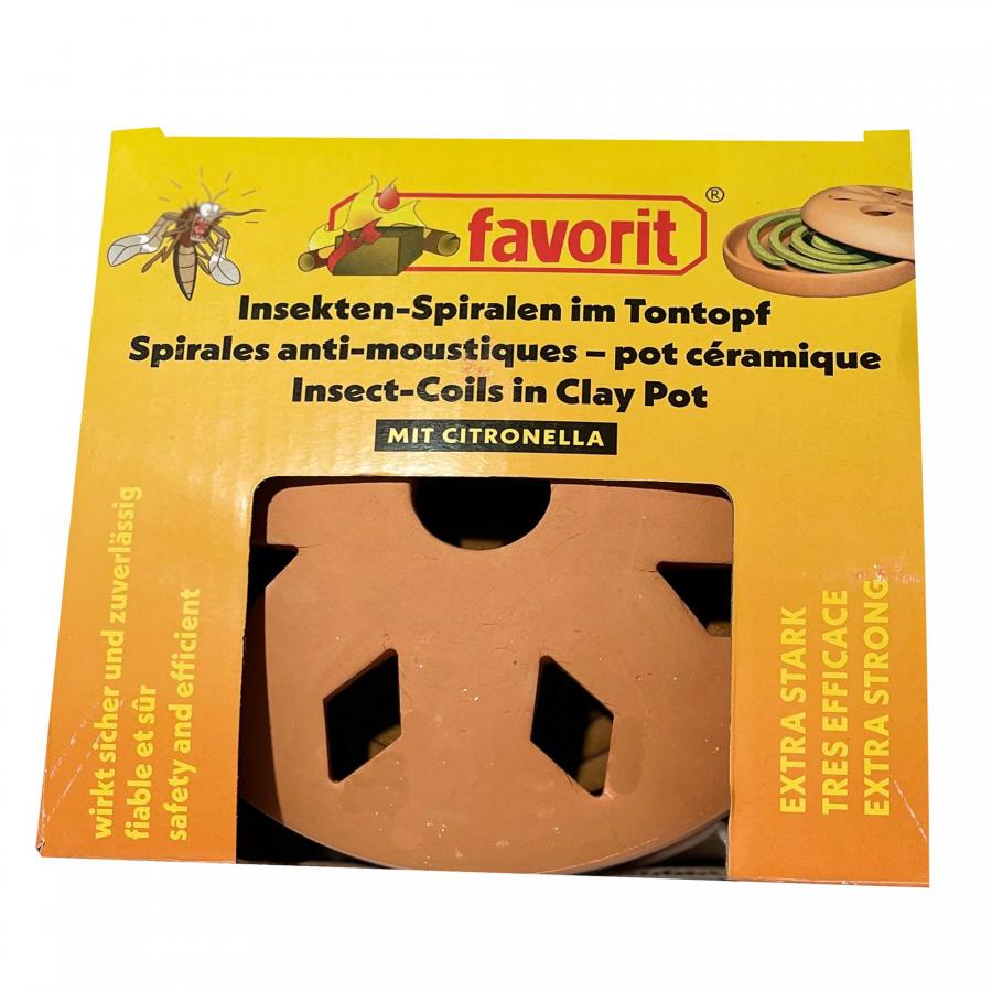 Artikelbild 1 des Artikels “Insektenspiralen im Tontopf “