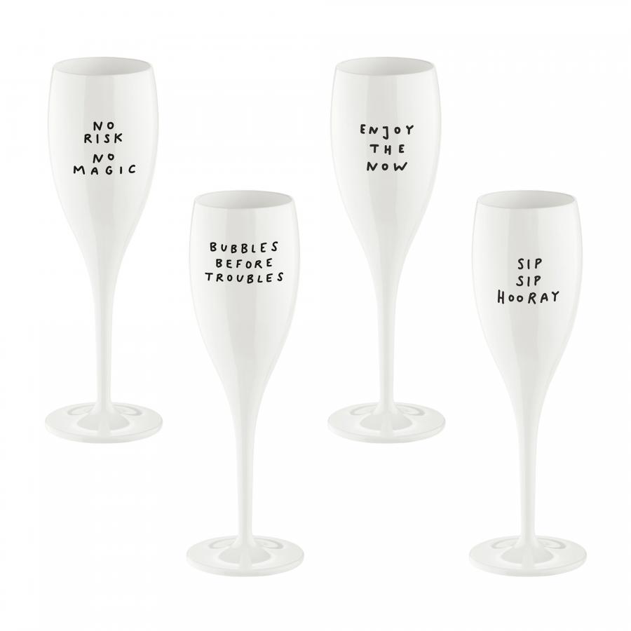 Artikelbild 1 des Artikels “Sektglas Cheers No. 1, 4er-Set “