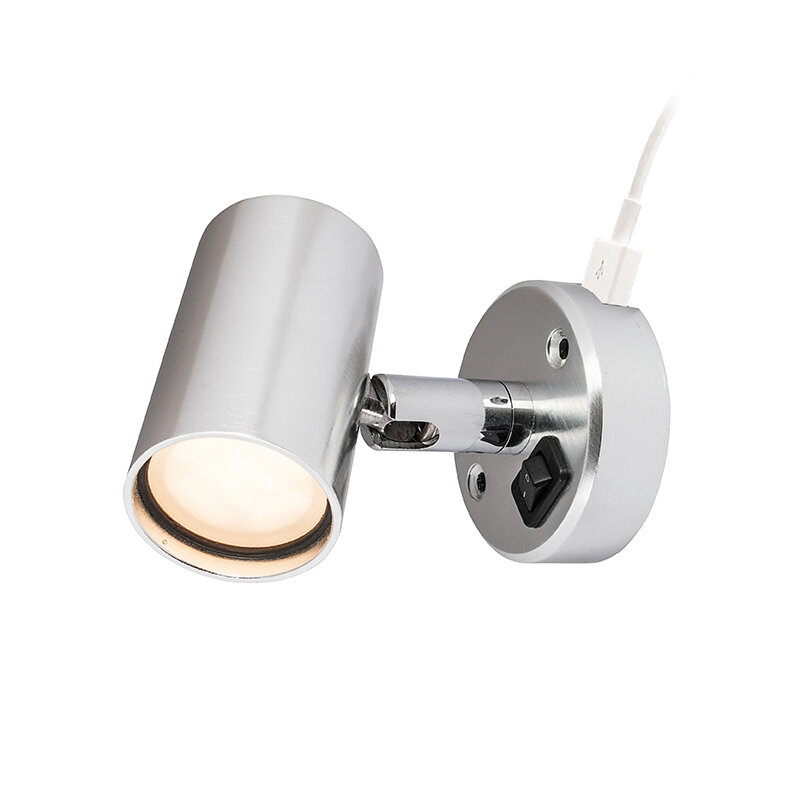 Product image 1 of the product “Aufbauspot Minitube D1 1 x 18 SMD USB ”