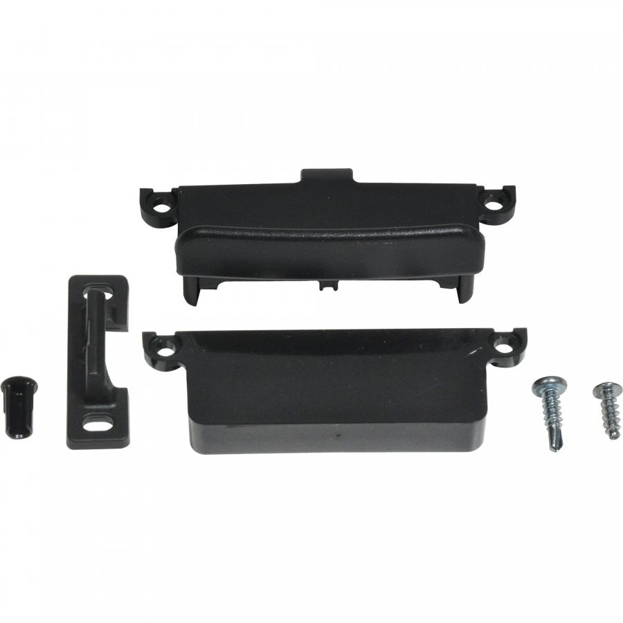 Product image 1 of the product “Griff inkl. Verriegelung, schwarz ”
