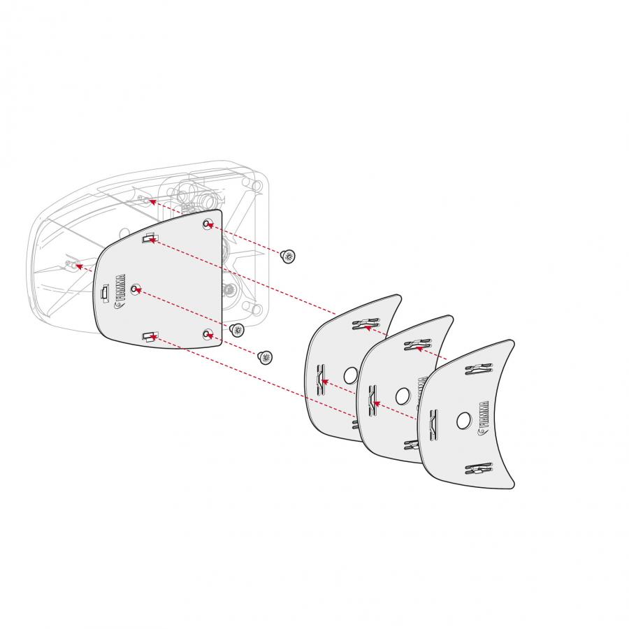Product image 1 of the product “Abstandshalter Kit Spacer Safe Door ”