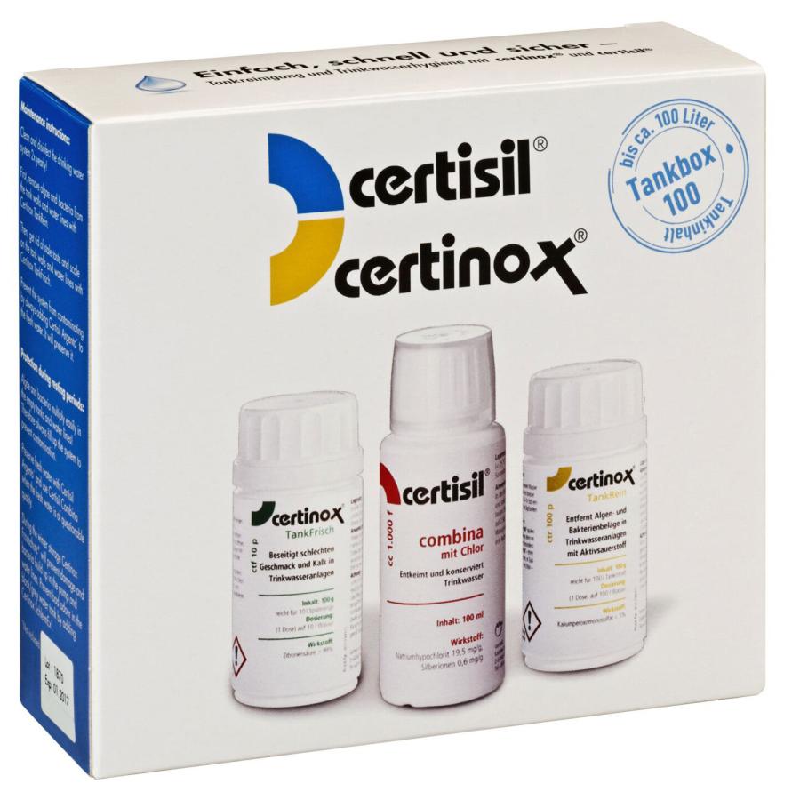 Product image 1 of the product “Komplettpaket Reinigung und Desinfektion certibox 100 Set ”