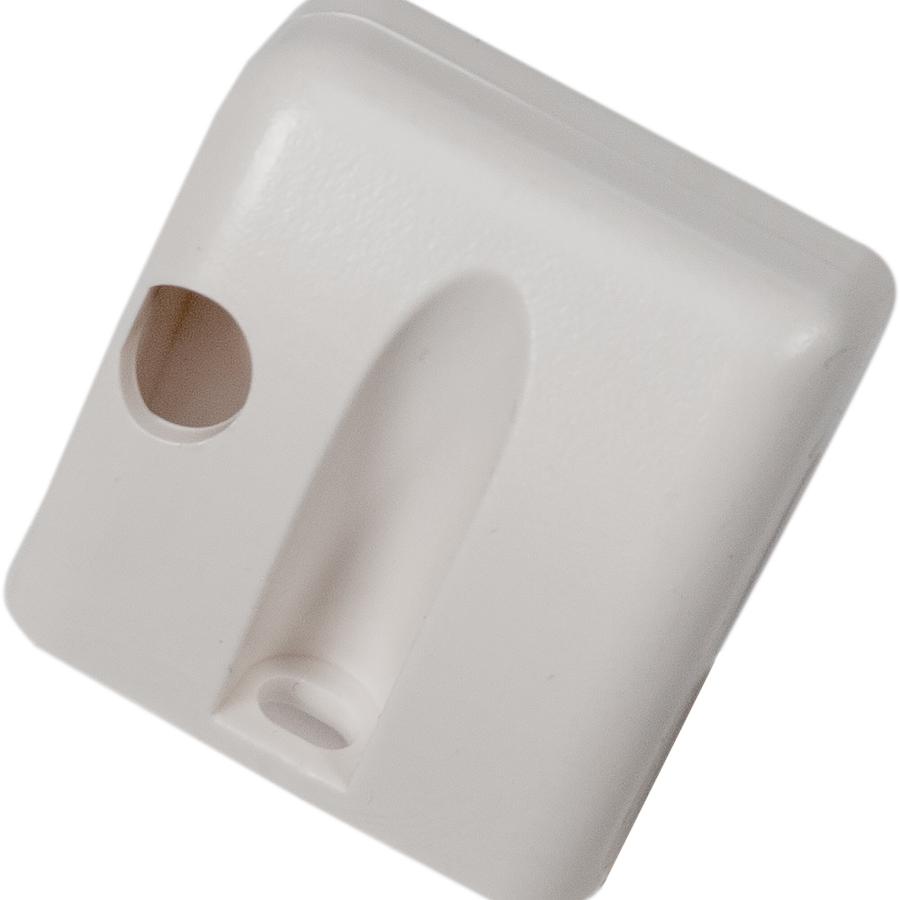 Product image 1 of the product “Stützfuß ohne Zusatzbefestigung, links, für Rollo Remiflair, hellgrau ”