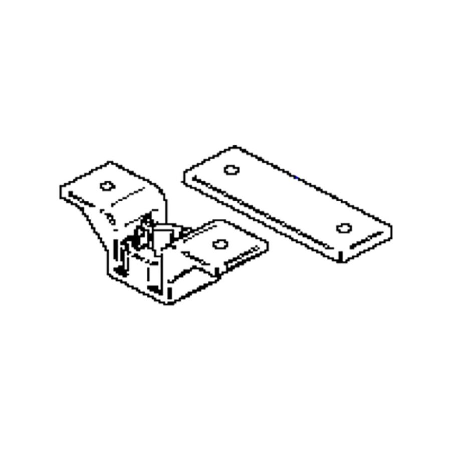 Product image 1 of the product “Mittlere Aufnahme für universellen Stützfuß ”