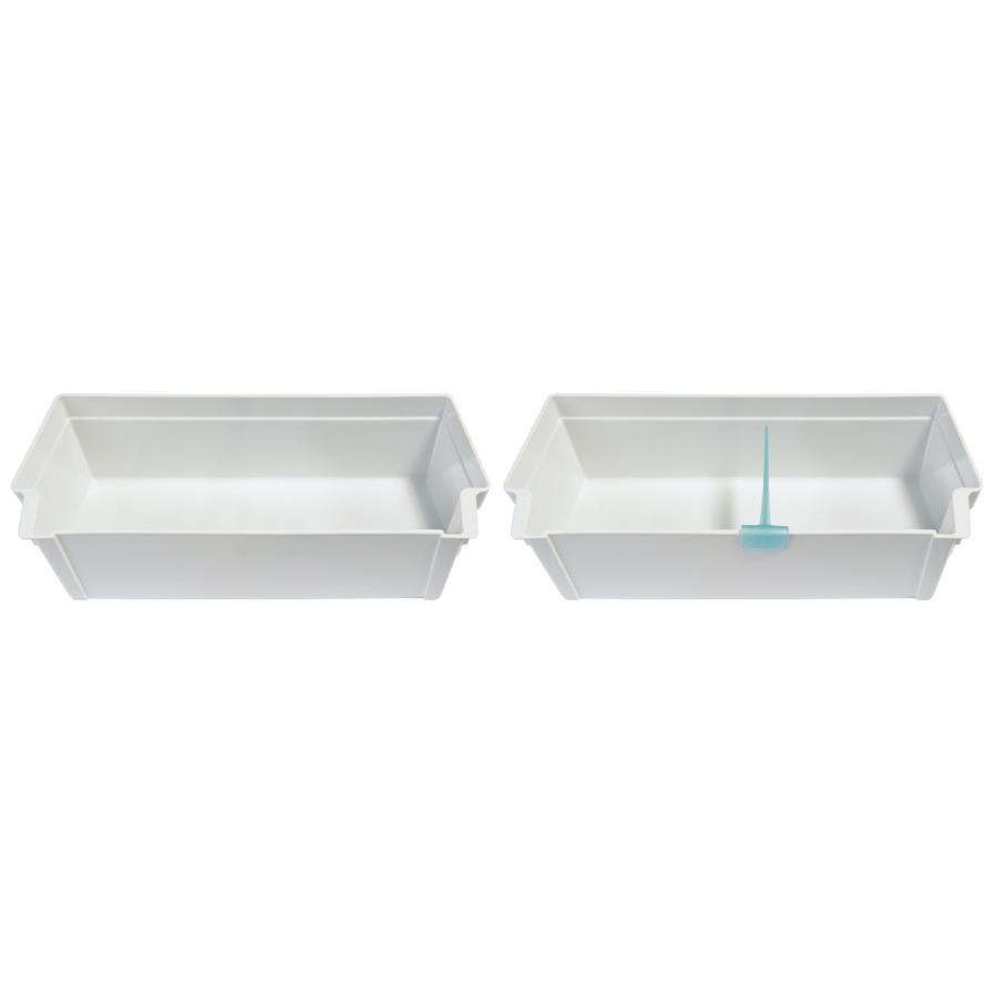 Product image 1 of the product “Türfächer weiß inkl. Flaschenhalterung für Thetford-Kühlschrank T1090, 2 Stück ”