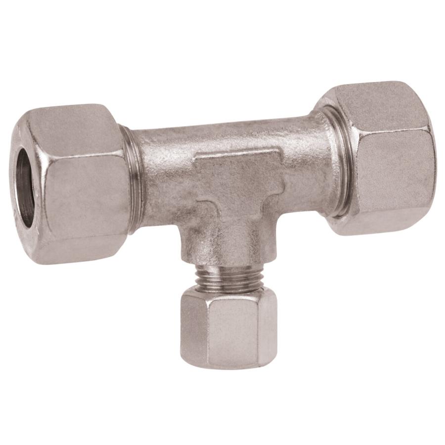 Product image 1 of the product “T-Reduzierverschraubung TRL 10 x 10 x 8 verzinkt ”