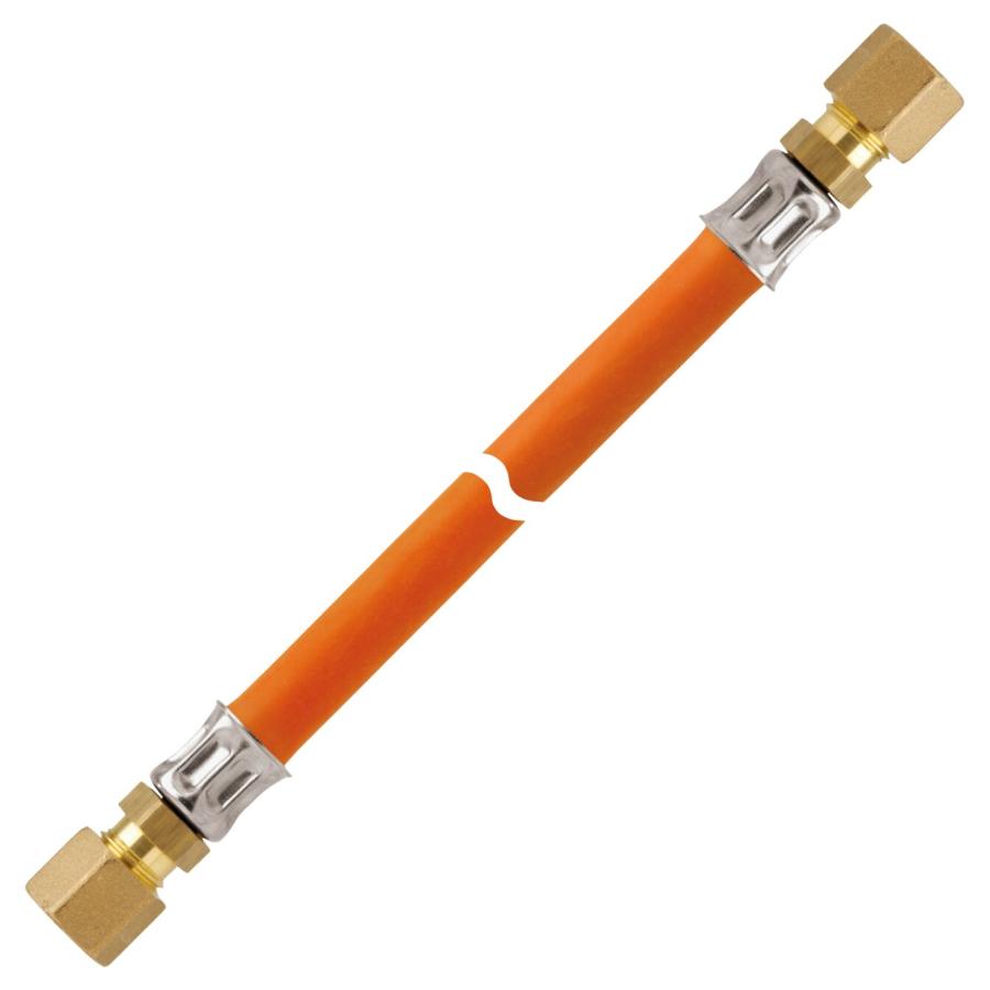 Artikelbild 1 des Artikels “Gas-Hochdruckschlauchleitung 10 bar bds. RVS 8 x 600 MS “