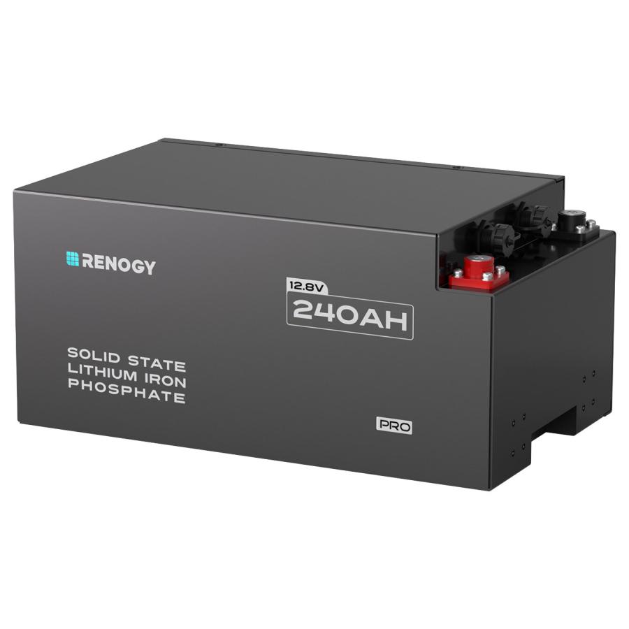 Product image 1 of the product “Lithium Batterie PRO, 240 Ah, Untersitz ”