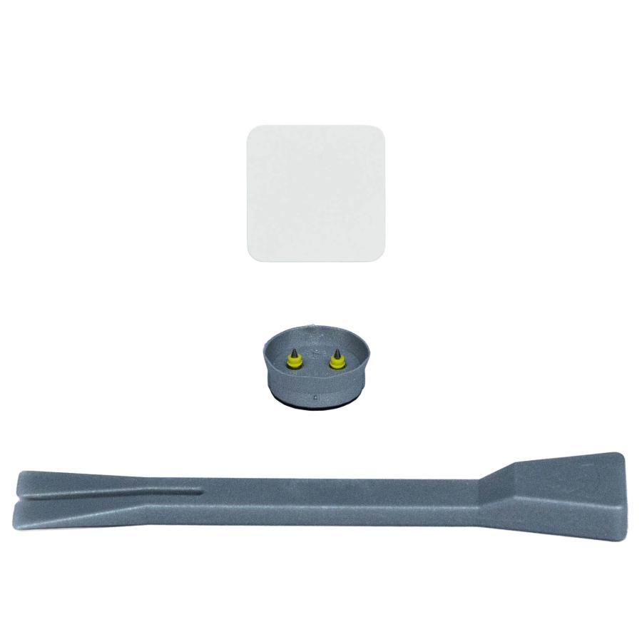 Artikelbild 1 des Artikels “Trägerplatte mit Magnet MagSpike Set S Quadrat, weiß “