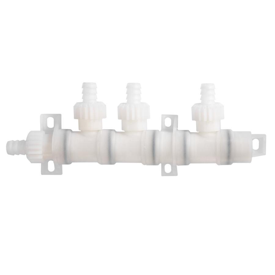 Product image 1 of the product “Verteilerblock 3-fach mit Muttern ”