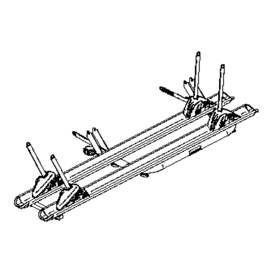 Product image 1 of the product “Schienenbügel komplett Thule Elite Van XT ”