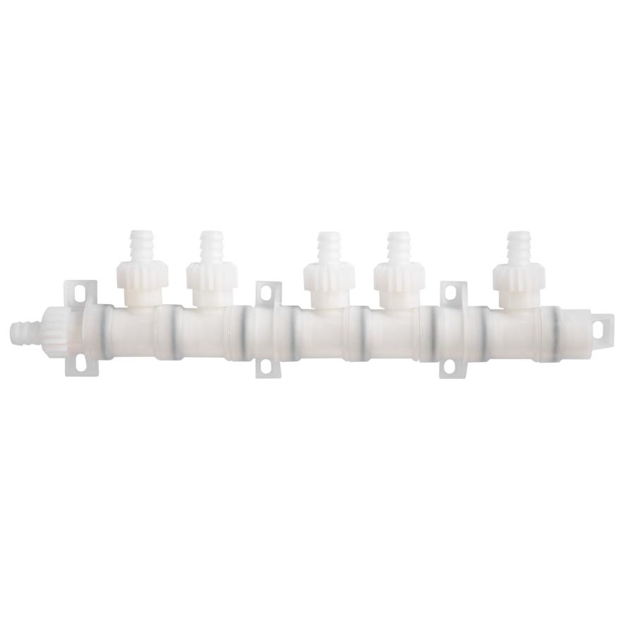 Product image 1 of the product “Verteilerblock 5-fach mit Muttern ”