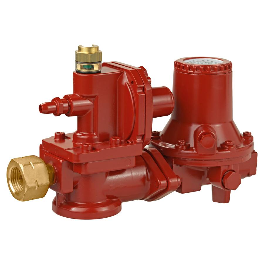 Product image 1 of the product “Gasregler VSR0523, 12 kg/h, 1,5 bar Komb.A x G3/8LH-KN OPSO PRV ”