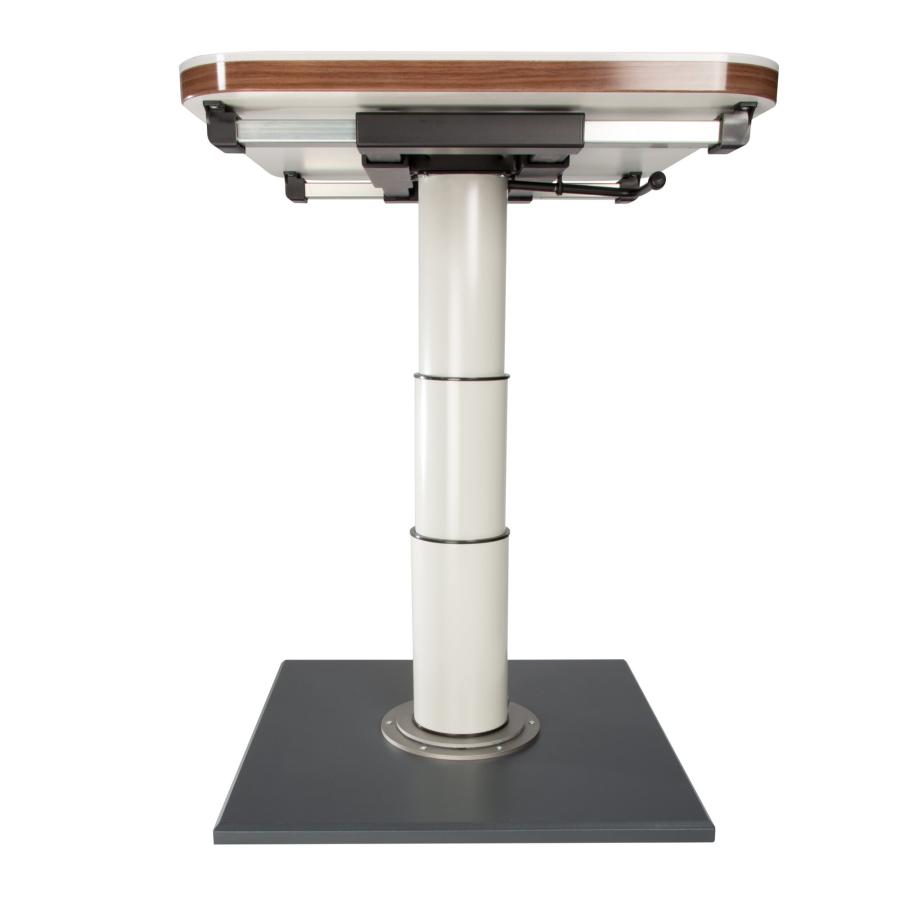 Product image 1 of the product “Einsäulen-Tischgestell mit Verschiebung und Verdrehung ”