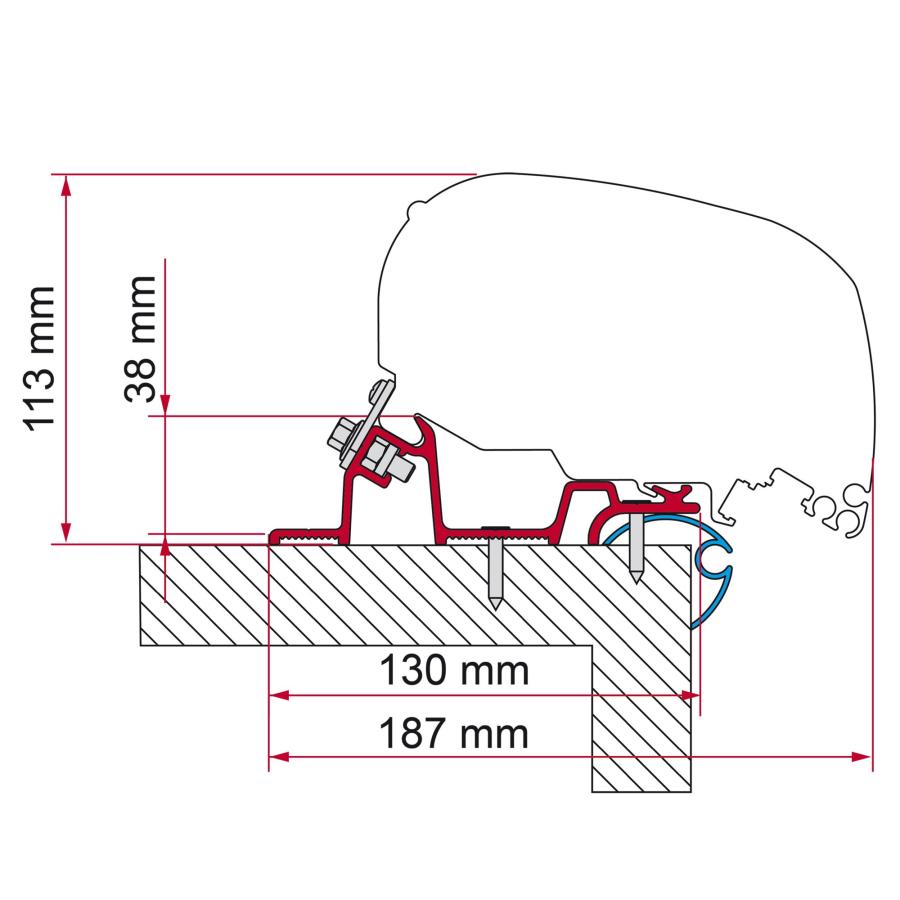 Product image 1 of the product “Universaladapter Kit Caravan Standard, 370 cm ”
