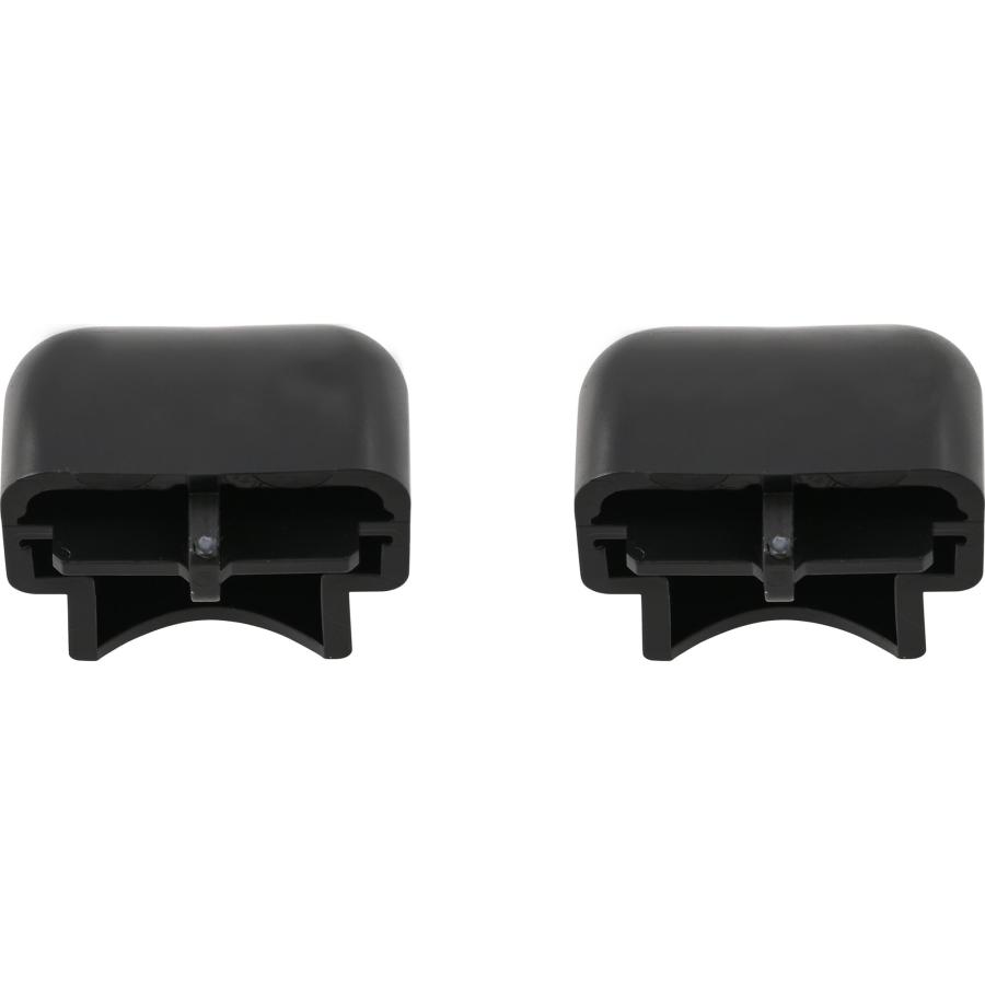 Product image 1 of the product “Endkappen, schwarz, Satz links und rechts ”