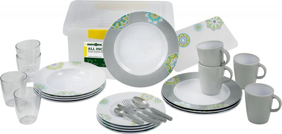 Product image 1 of the product “Geschirr-Set All Inclusive SANDHYA 36 tlg. ”