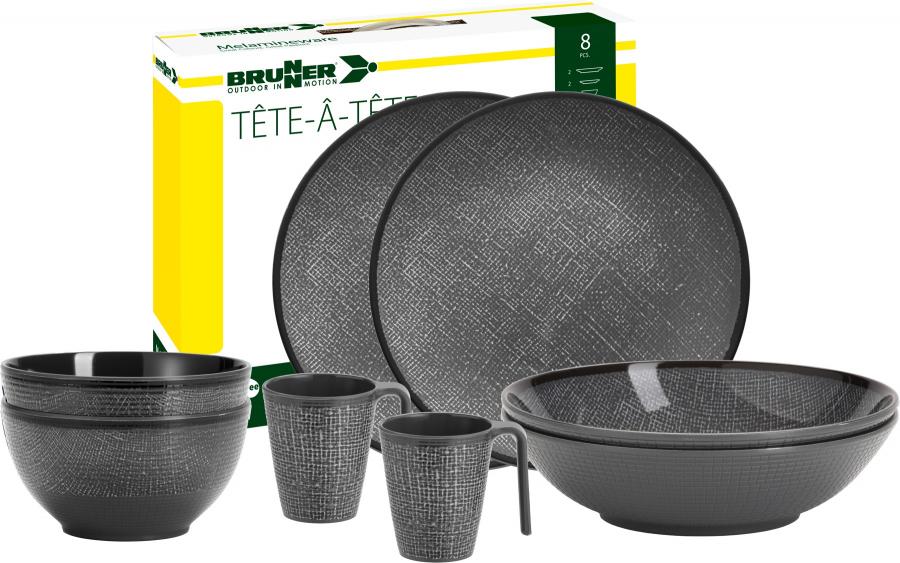 Product image 1 of the product “Geschirr-Set COTTERY TÊTE-Â-TÊTE 8tlg. ”