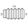 Product image 2 of the product “Faltenbalg BPW, KNOTT ”