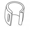 Product image 2 of the product “Befestigungsclip Privacy Pro 2000, 10 Stück ”