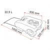 Product image 2 of the product “Frischwasser-Rolltank 23 F ”