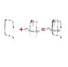 Product image 2 of the product “Kit Frame Carry-Bike Frame für Mercedes-Benz Sprinter W907/W910 ”